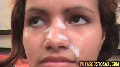 Tinka ได้รับ cum บนใบหน้าของเธอหลังจากมีเพศสัมพันธ์ทางทวารหนัก